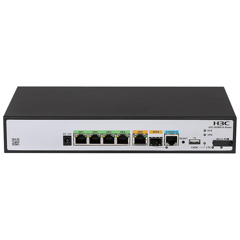 H3C MSR810 企业级6端口千兆路由器